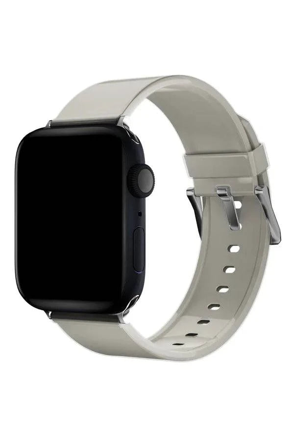 Curea Ceas Apple Watch Silicon Velura Cashmere - WATCHERS
