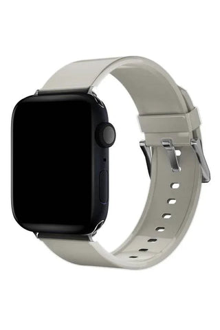Curea Ceas Apple Watch Silicon Velura Cashmere - WATCHERS