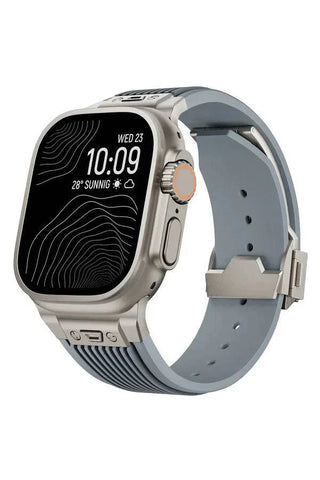 Curea Ceas Apple Watch Silicon Aventura Light Blue - WATCHERS