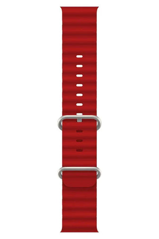 Curea Ceas Apple Watch Silicon Ocean Red - WATCHERS