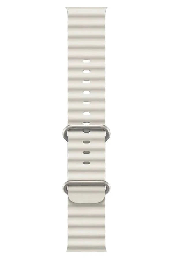 Curea Ceas Apple Watch Silicon Ocean Light Gray - WATCHERS