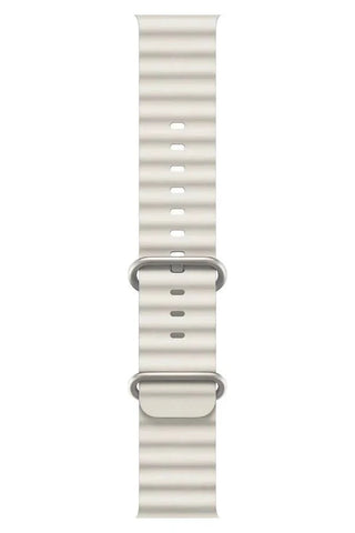 Curea Ceas Apple Watch Silicon Ocean Light Gray - WATCHERS