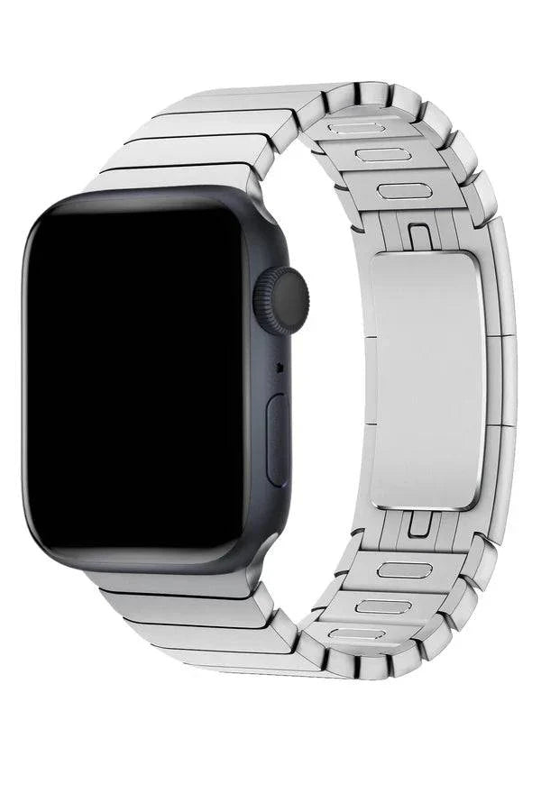 Curea Ceas Apple Watch Steel Onyx Silver - WATCHERS