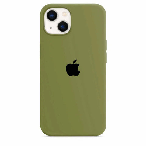 Etui iPhone 13 Silikonowe Army Green - SAINT CLARE