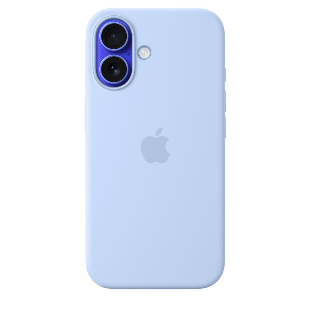 Etui iPhone 16 Silikonowe Baby Blue - SAINT CLARE