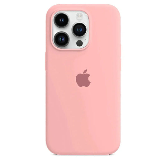 Etui iPhone 15 Pro Silikonowe Baby Pink - SAINT CLARE