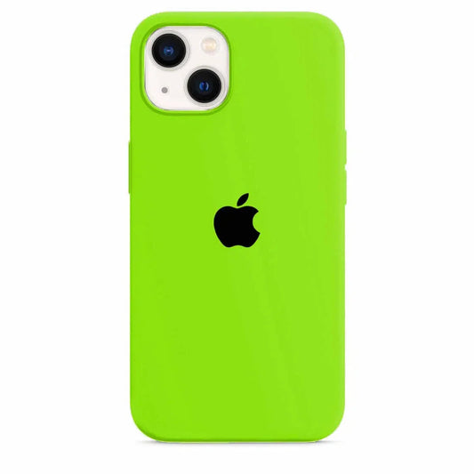 Etui iPhone 13 Silikonowe Crazy Green - SAINT CLARE