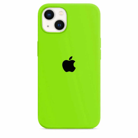 Etui iPhone 14 Silikonowe Crazy Green - SAINT CLARE