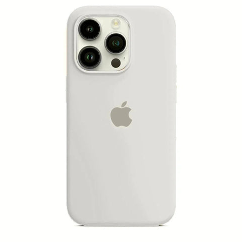 Etui iPhone 15 Pro Silikonowe Cream - SAINT CLARE