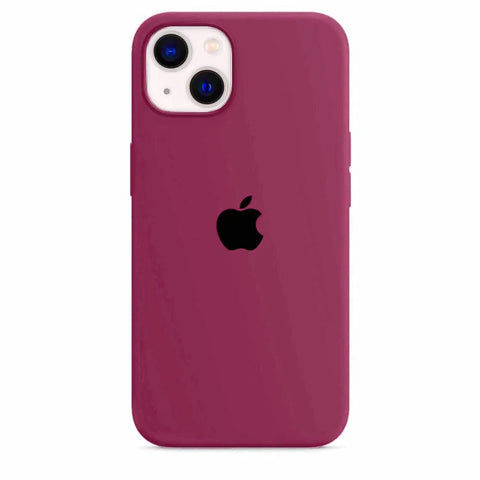 Etui iPhone 14 Silikonowe Dark Rose - SAINT CLARE