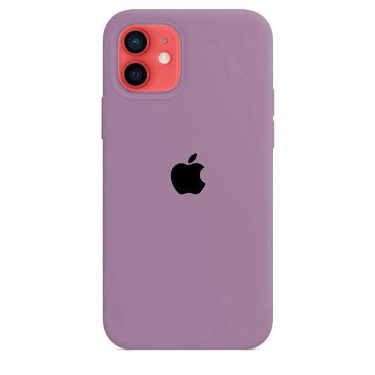 Etui iPhone 12 Silikonowe Faded Purple - SAINT CLARE