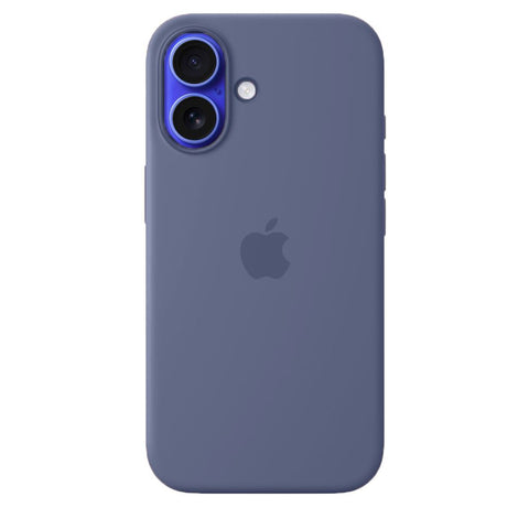 Etui iPhone 16 Silikonowe Lavender Grey - SAINT CLARE