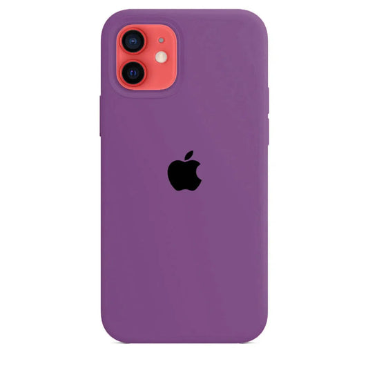 Etui iPhone 12 Silikonowe New Purple - SAINT CLARE