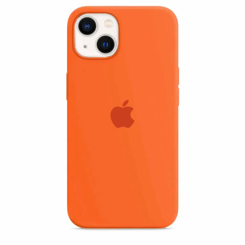Etui iPhone 14 Silikonowe Orange - SAINT CLARE