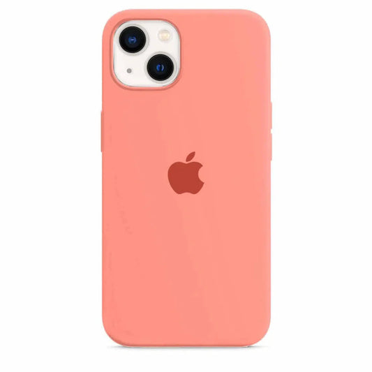 Etui iPhone 15 Plus Silikonowe Peach - SAINT CLARE