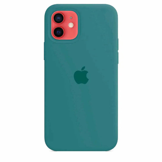 Etui iPhone 12 Silikonowe Pine Green - SAINT CLARE
