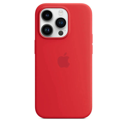Etui iPhone 15 Pro Max Silikonowe Red - SAINT CLARE