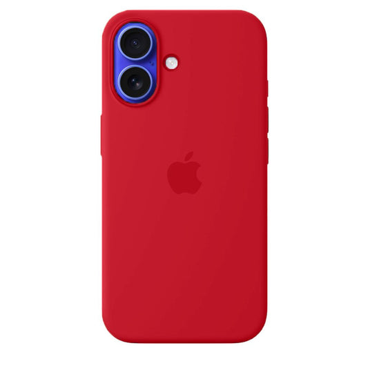 Etui iPhone 16 Silikonowe Red - SAINT CLARE