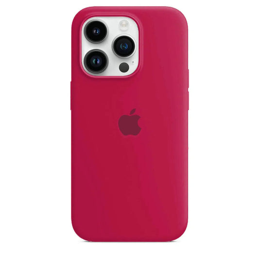 Etui iPhone 12 Pro Silikonowe Rose Red - SAINT CLARE