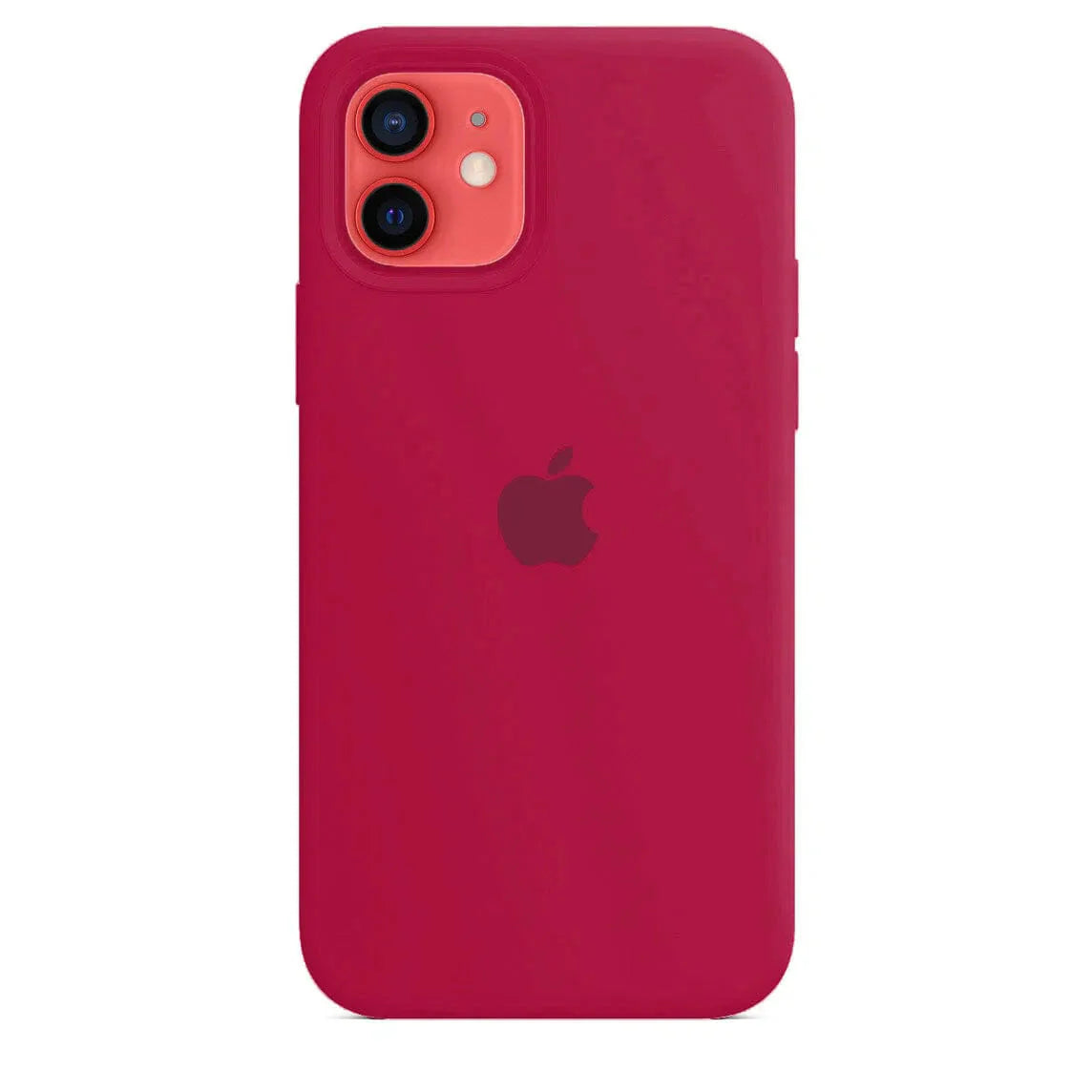 Etui iPhone 12 Silikonowe Rose Red - SAINT CLARE
