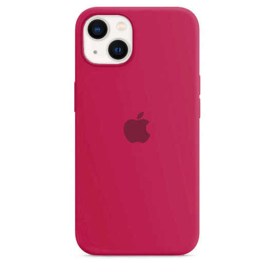 Etui iPhone 13 Silikonowe Rose Red - SAINT CLARE