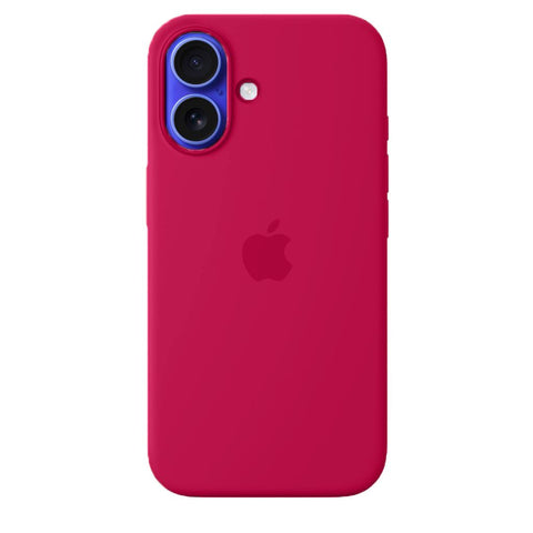 Etui iPhone 16 Silikonowe Rose Red - SAINT CLARE