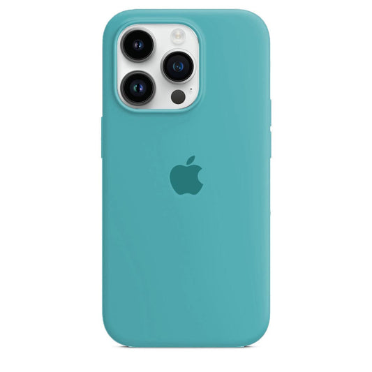 Etui iPhone 13 Pro Max Silikonowe Sea Blue - SAINT CLARE