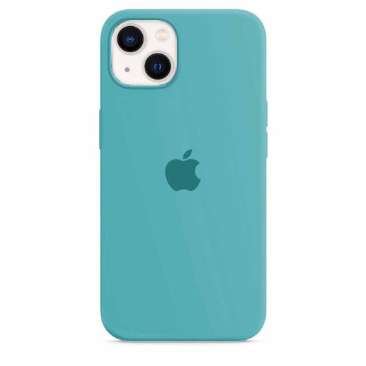Etui iPhone 14 Silikonowe Sea Blue - SAINT CLARE
