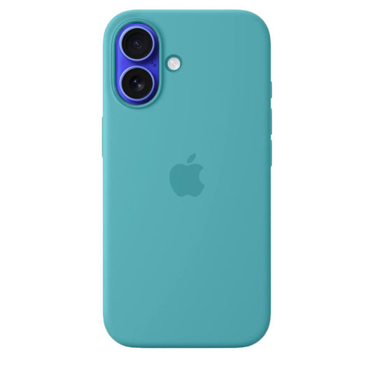 Etui iPhone 16 Plus Silikonowe Sea Blue - SAINT CLARE