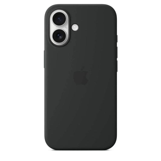 Husa iPhone MagSafe din Silicon pentru iPhone 16 Pro Max Black - WATCHERS
