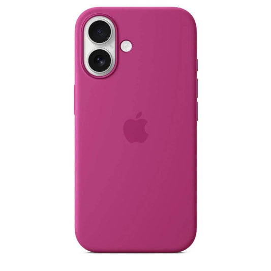 Husa iPhone MagSafe din Silicon pentru iPhone 16 Plus Fuchsia - WATCHERS