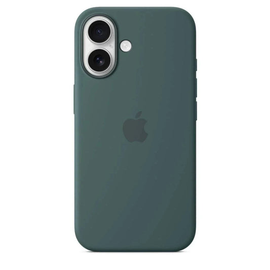 Husa iPhone MagSafe din Silicon pentru iPhone 16 Plus Lake Green - WATCHERS