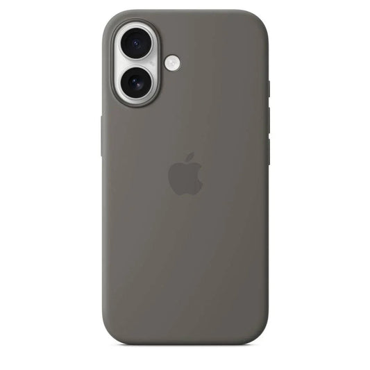 Husa iPhone MagSafe din Silicon pentru iPhone 16 Plus Stone Gray - WATCHERS