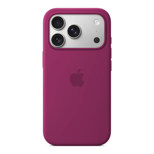 Etui iPhone 17 Pro Silikonowe Fuchsia