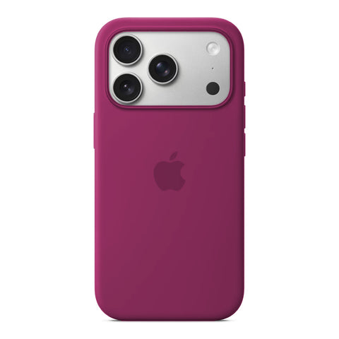 Etui iPhone 17 Pro Silikonowe Fuchsia