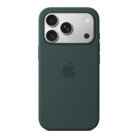 Etui iPhone 17 Pro Silikonowe Lake Green