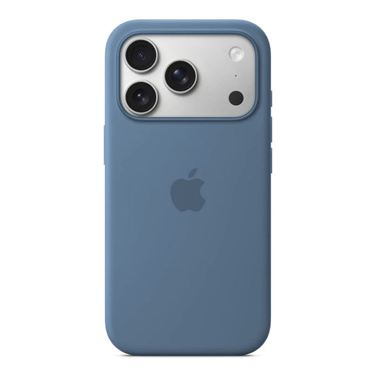 Etui iPhone 17 Pro Silikonowe Winter Blue