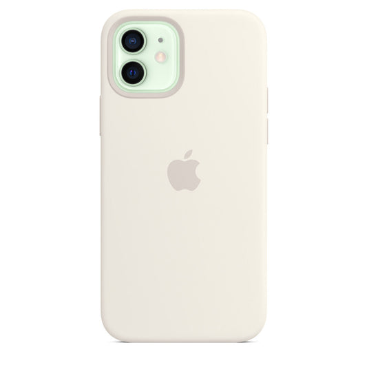 Etui iPhone 12 Silikonowe White - SAINT CLARE