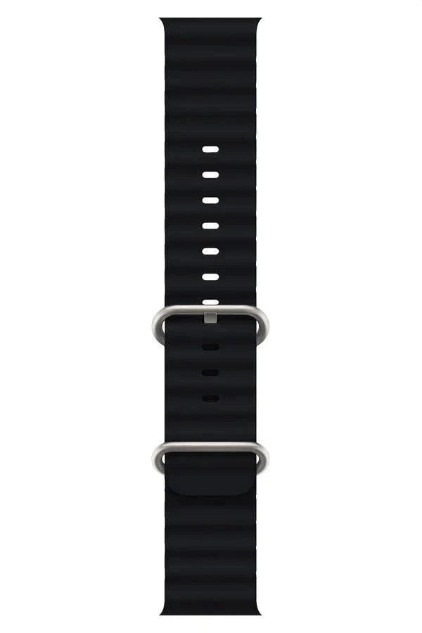 Curea Ceas Apple Watch Silicon Ocean Black - WATCHERS