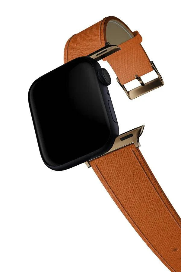Curea Ceas Apple Watch Leather Saffiano Red - WATCHERS