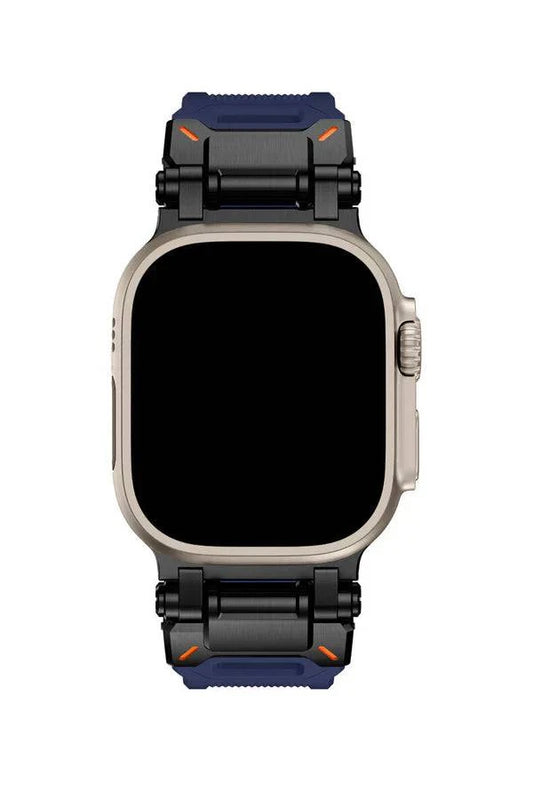 Curea Ceas Apple Watch Silicon Defender Midnight Blue - WATCHERS