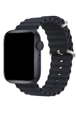 Curea Ceas Apple Watch Silicon Ocean Midnight - WATCHERS