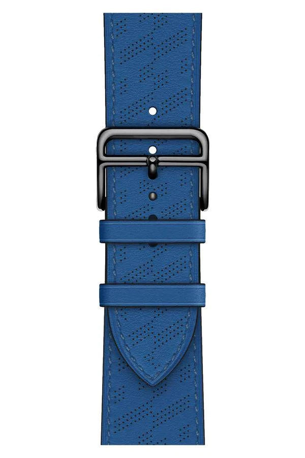 Curea Ceas Apple Watch Leather Perforated Monarch Opal Tone - WATCHERS