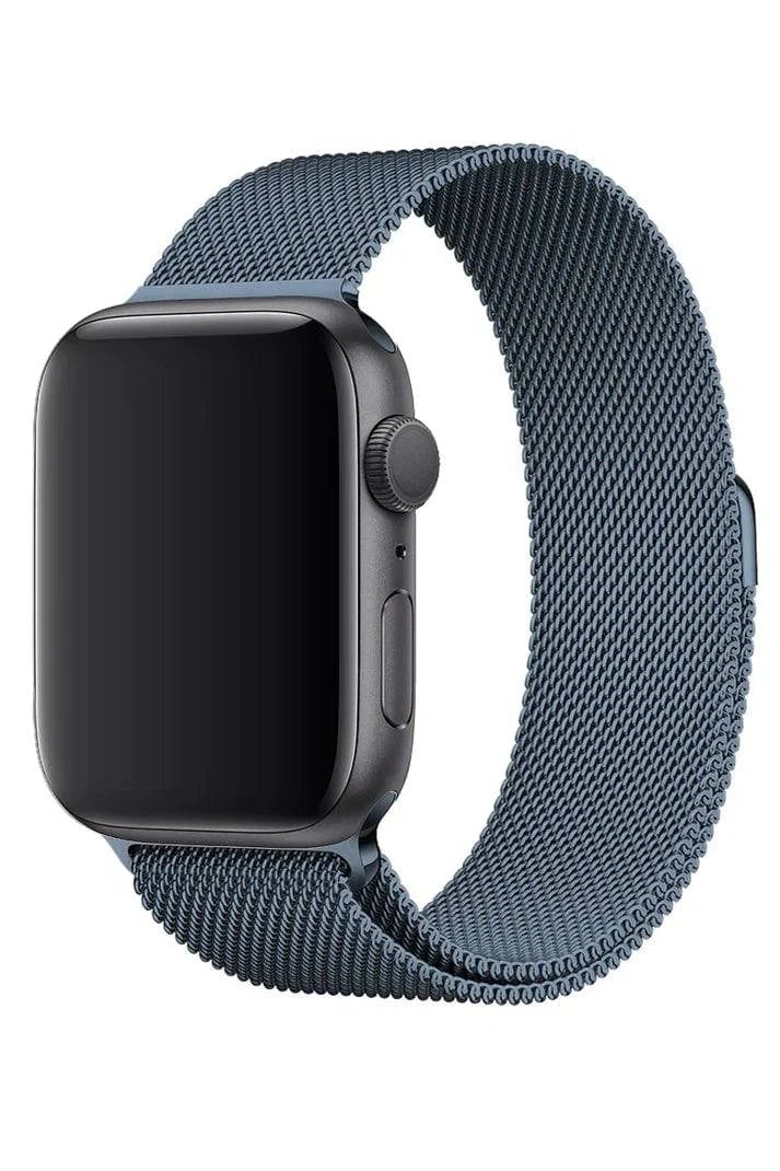 Curea Ceas Apple Watch Milanese Pale Metalica - WATCHERS
