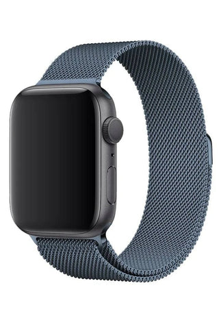 Curea Ceas Apple Watch Milanese Pale Metalica - WATCHERS