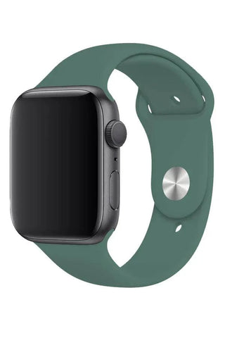 Curea Ceas Apple Watch Silicon Clasic Pine Green - WATCHERS