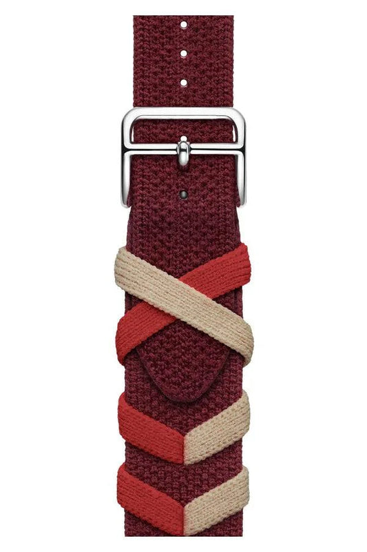 Curea Ceas Apple Watch Knitted Loop Reddish - WATCHERS