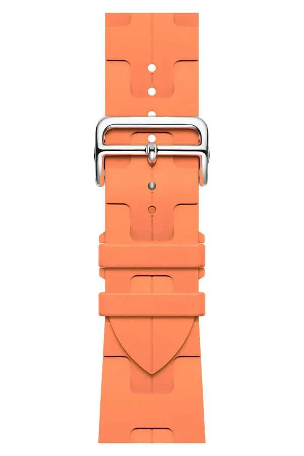 Curea Ceas Apple Watch Silicon Rugged Orange - WATCHERS