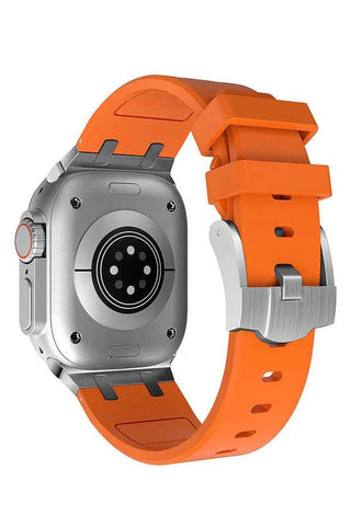 Curea Ceas Apple Watch Silicon Empire Orange - WATCHERS