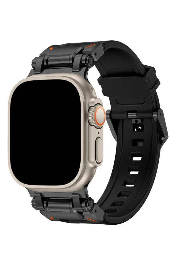 Curea Ceas Apple Watch Silicon Defender Dark Night - WATCHERS